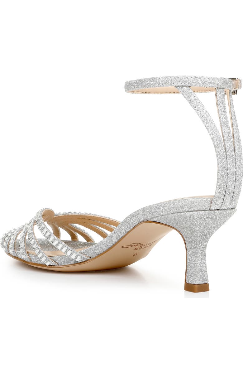 Jewel Badgley Mischka Ocean Kitten Heel Sandal, Alternate, color,
