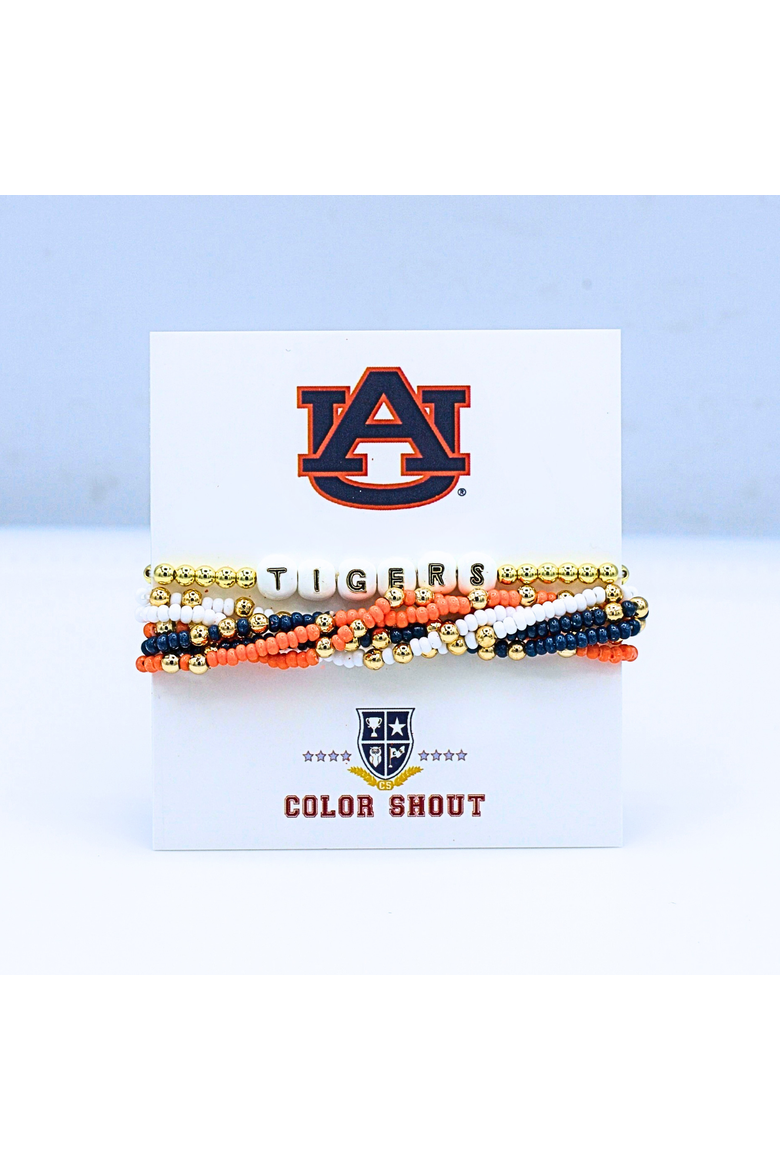 Auburn Lucky 7 Bracelet Set, Alternate, color, Yellow Gold