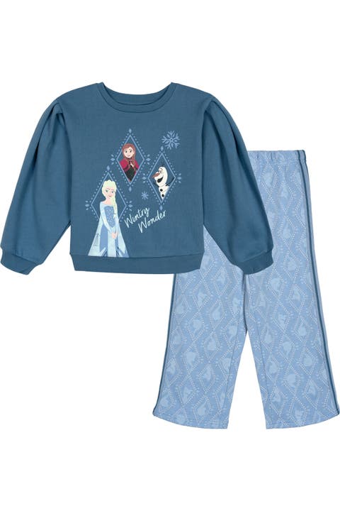 Frozen Fleece Sweatshirt And Pants Set (toddler & Little Kid)