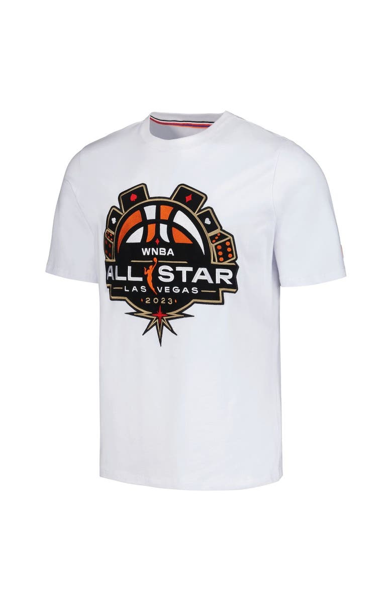 FISLL Unisex FISLL White 2023 WNBA All-Star Game Applique T-Shirt, Alternate, color,