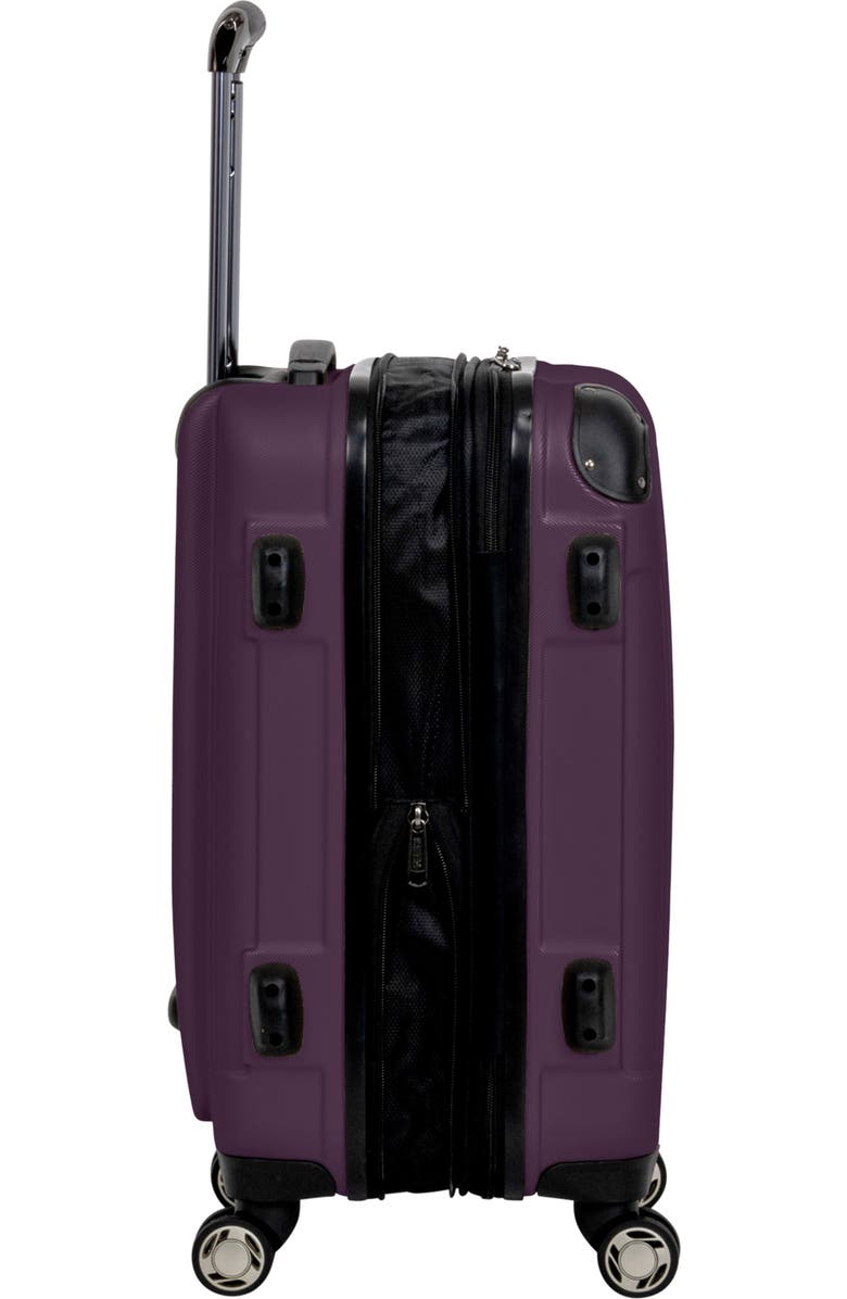 Kenneth Cole Renegade 20-Inch Carry-On Hardside Luggage, Alternate, color, Midnight Plum