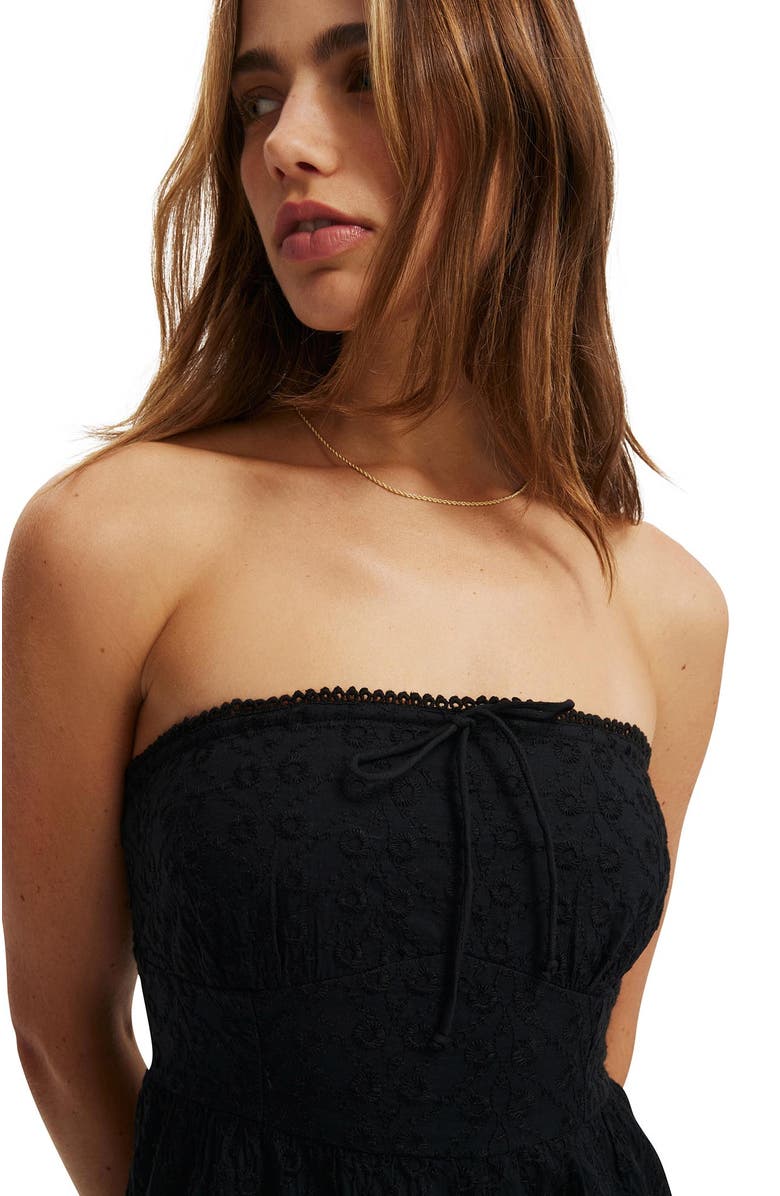 Cotton On Women's Jaime Strapless Mini Dress, Alternate, color,