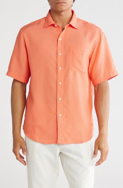 Grand View Short Sleeve Button-Up Shirt