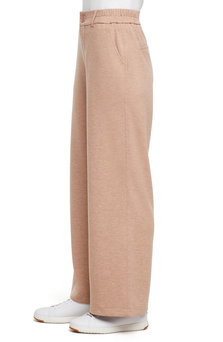 Three Dots Rachelle Flare Pants, Alternate, color, Warm Taupe