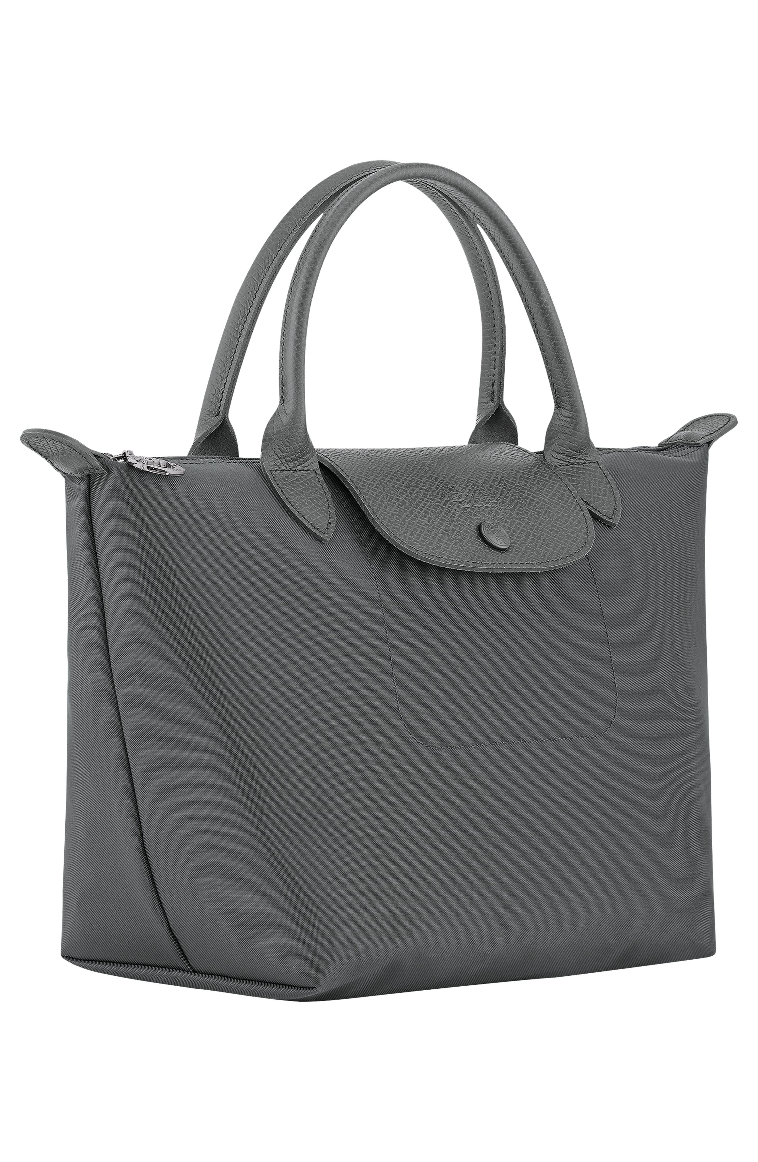Longchamp Small Le Pliage One Top Handle Bag, Alternate, color, Anthracite