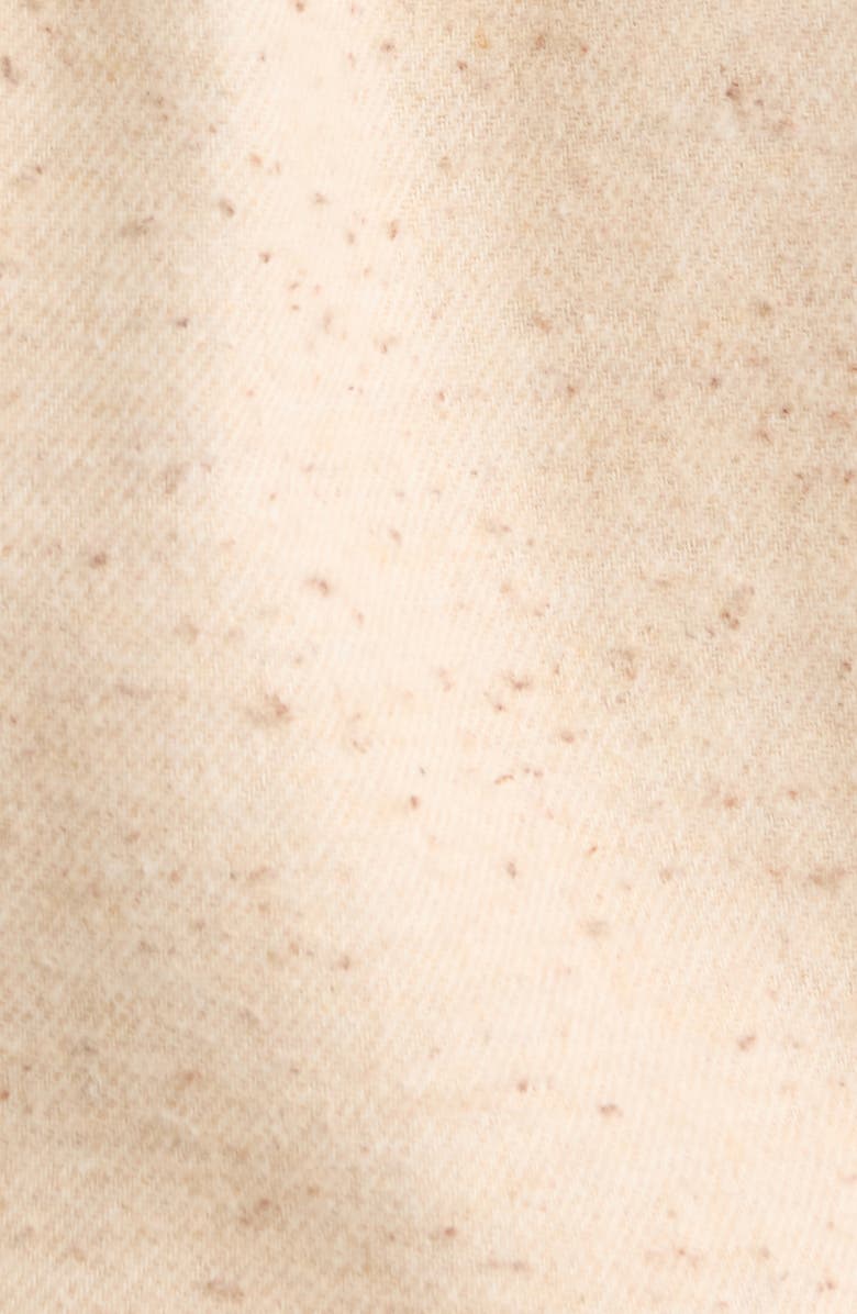 Treasure & Bond Donegal Flannel Button-Up Shirt, Alternate, color, Ivory Egret- Beige Birch