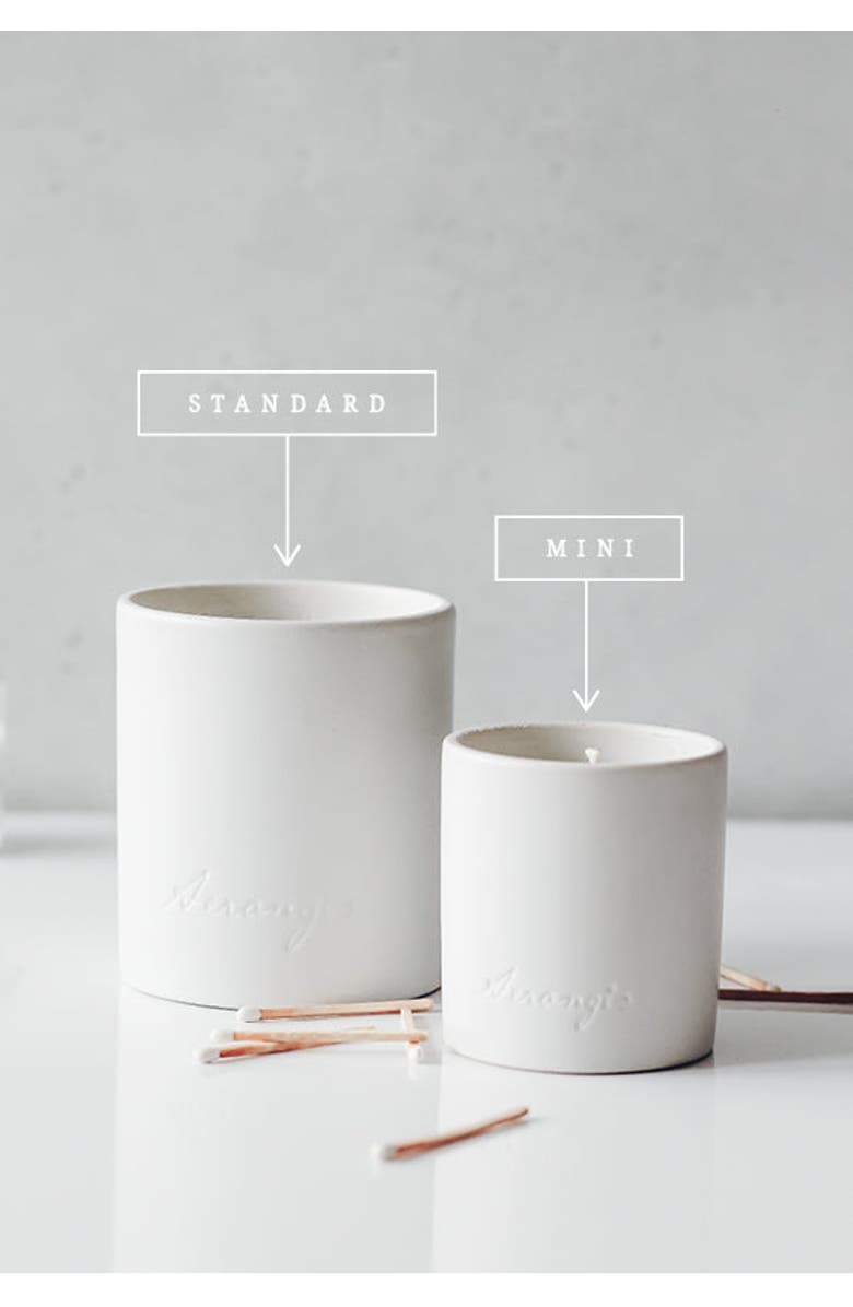 Aerangis No. 40 Livraria Antiga Scented Candle, Alternate, color, White