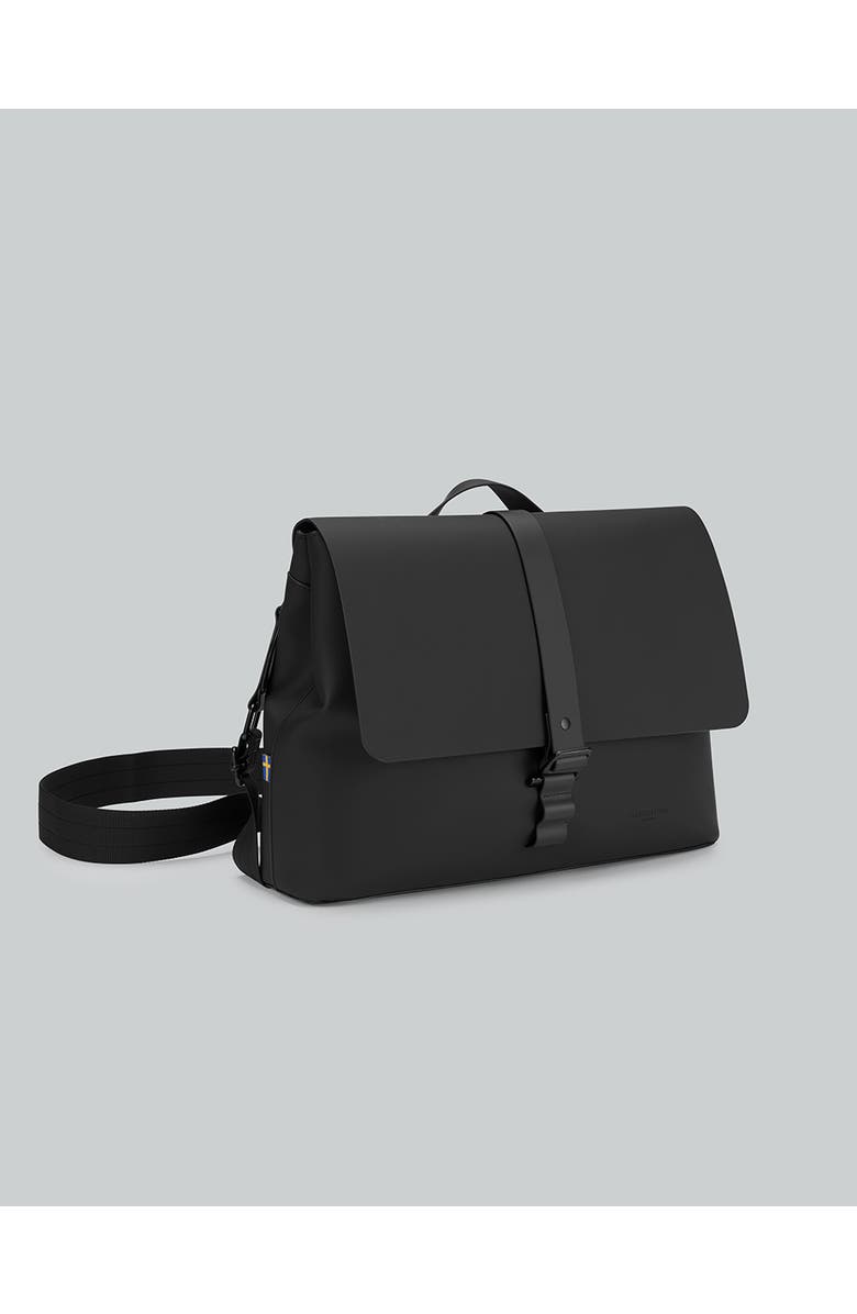 Gaston Luga Spläsh Crossbody Large 14" - Black, Alternate, color, Black