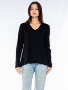 WILT Clothing Long Sleeve Shrunken Boyfriend Top