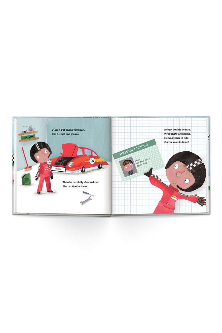 'Speedster' Personalized Book, Alternate, color, BROWN