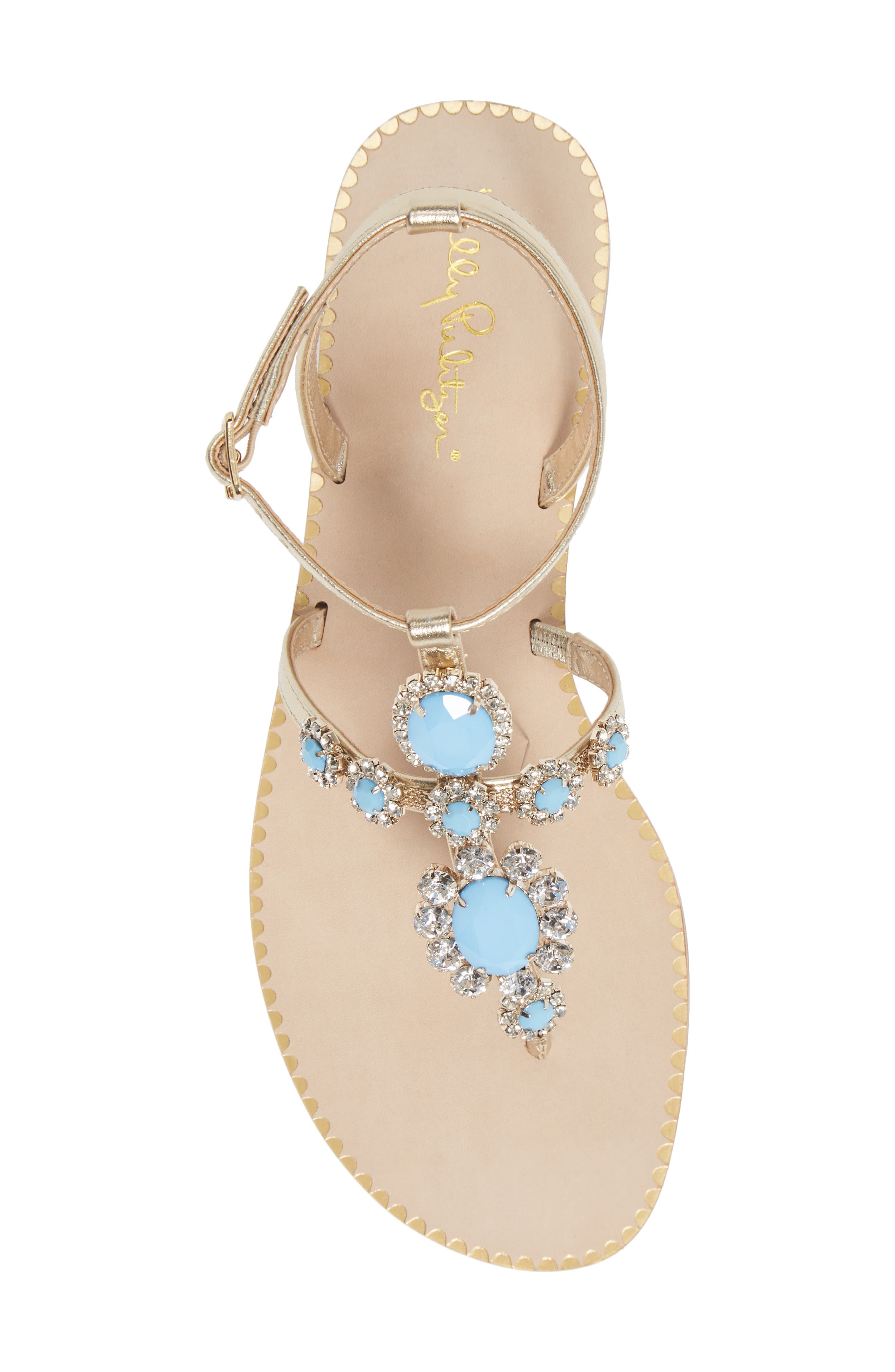 Lilly Pulitzer<sup>®</sup> Katie Crystal Sandal, Alternate, color, 