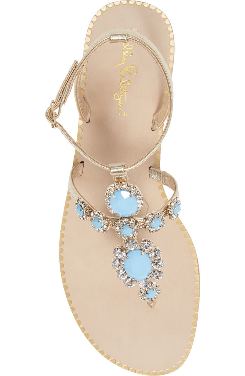 Lilly Pulitzer<sup>®</sup> Katie Crystal Sandal, Alternate, color,
