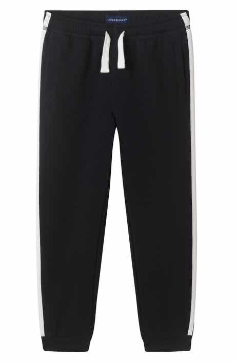 Kids' Side Stripe Piqué Joggers