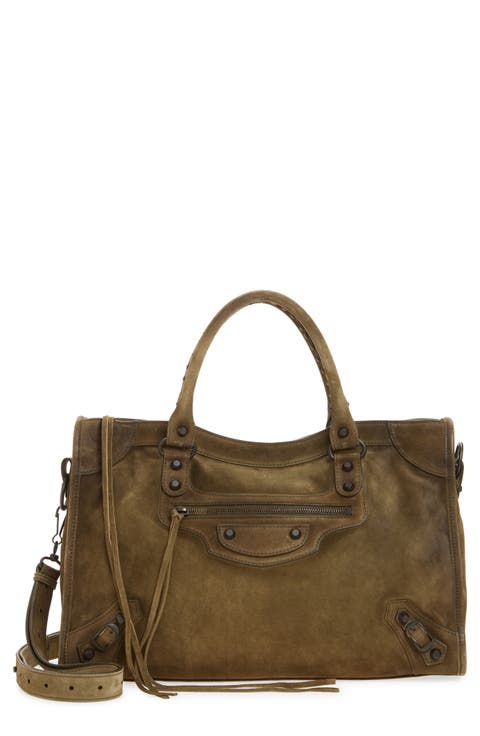 Balenciaga 812657T00397264 関税送料込 Sell Balenciaga Mini City Bag - Silver | HuntStreet.com