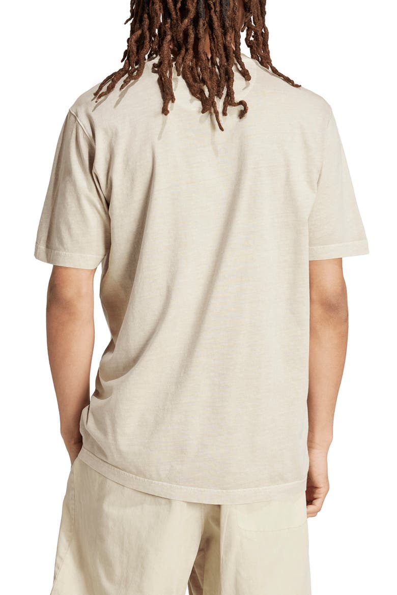 Trefoil Essential Pocket T-Shirt, Alternate, color, PUTTY GREY