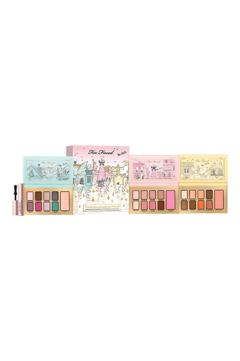Christmas Around the World Makeup Set, Main, color, MULTI
