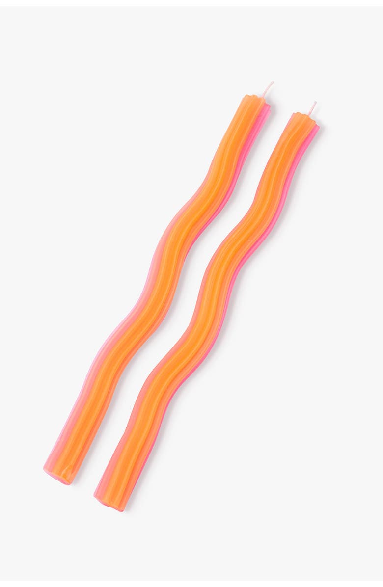 54Celsius Wiggle Candles, Alternate, color, Orange