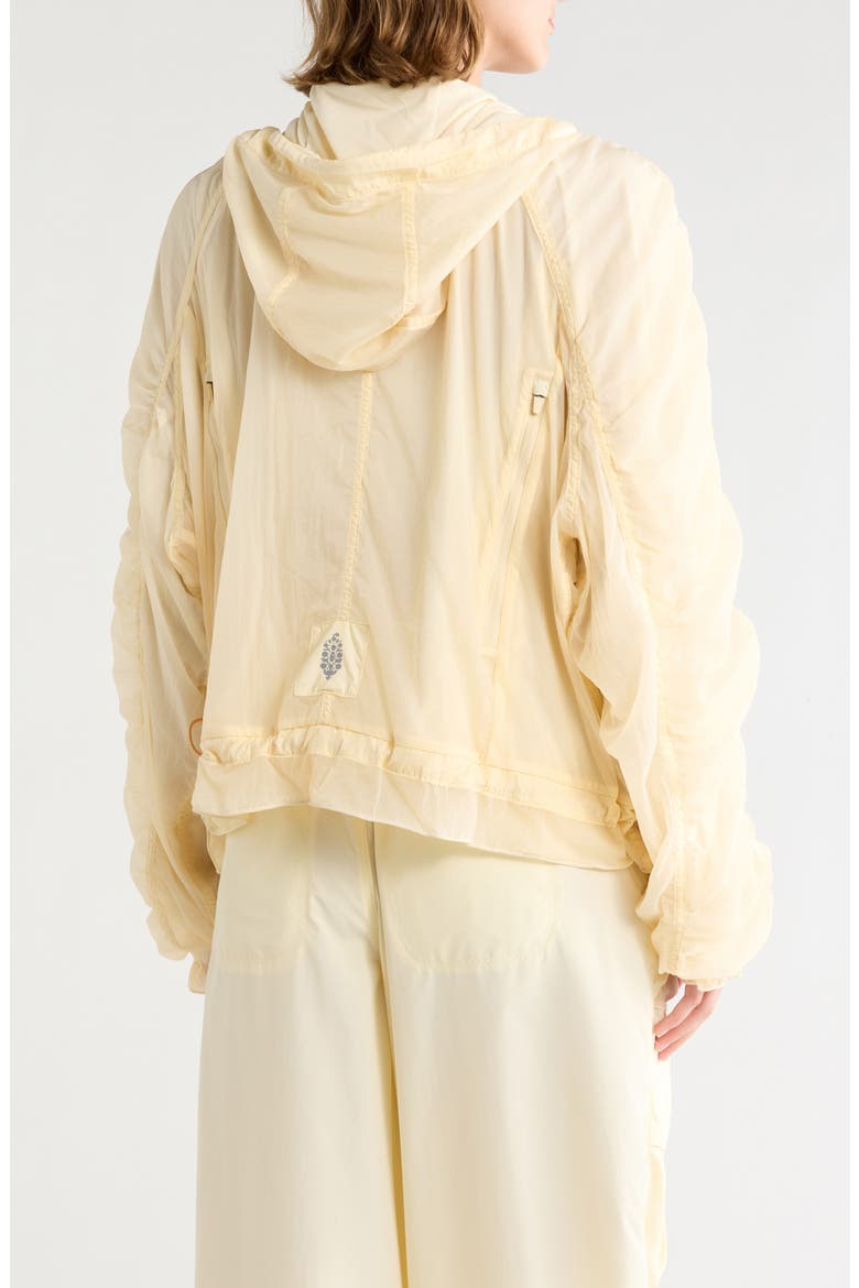 Sheer Bliss Performance Jacket, Alternate, color, YELLOW