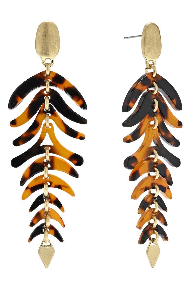EYE CANDY LOS ANGELES Emma Drop Earrings, Alternate, color, Gold