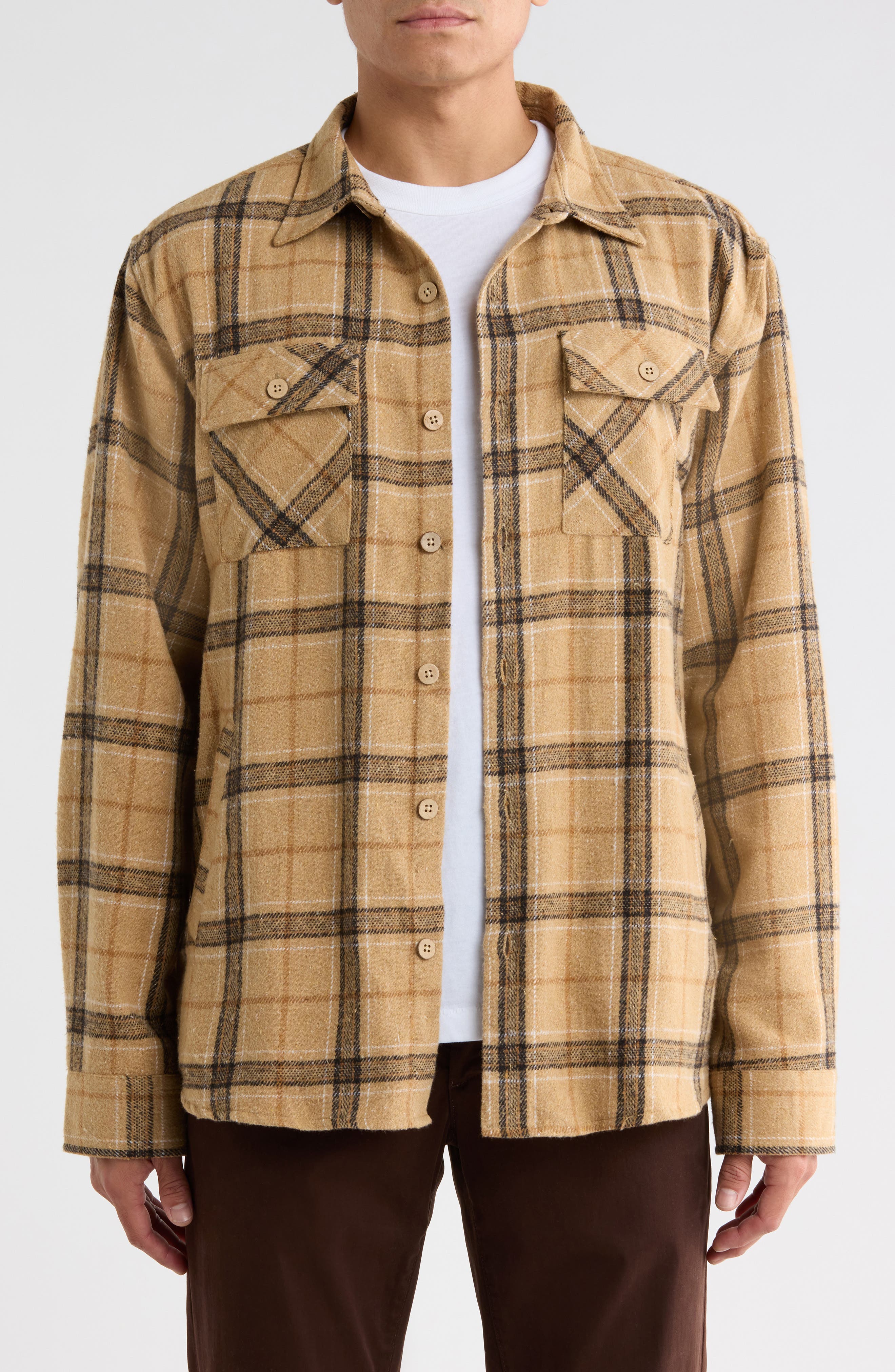Plaid Shirt Jacket