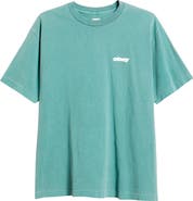 Obey Bounce Cotton Graphic T-Shirt