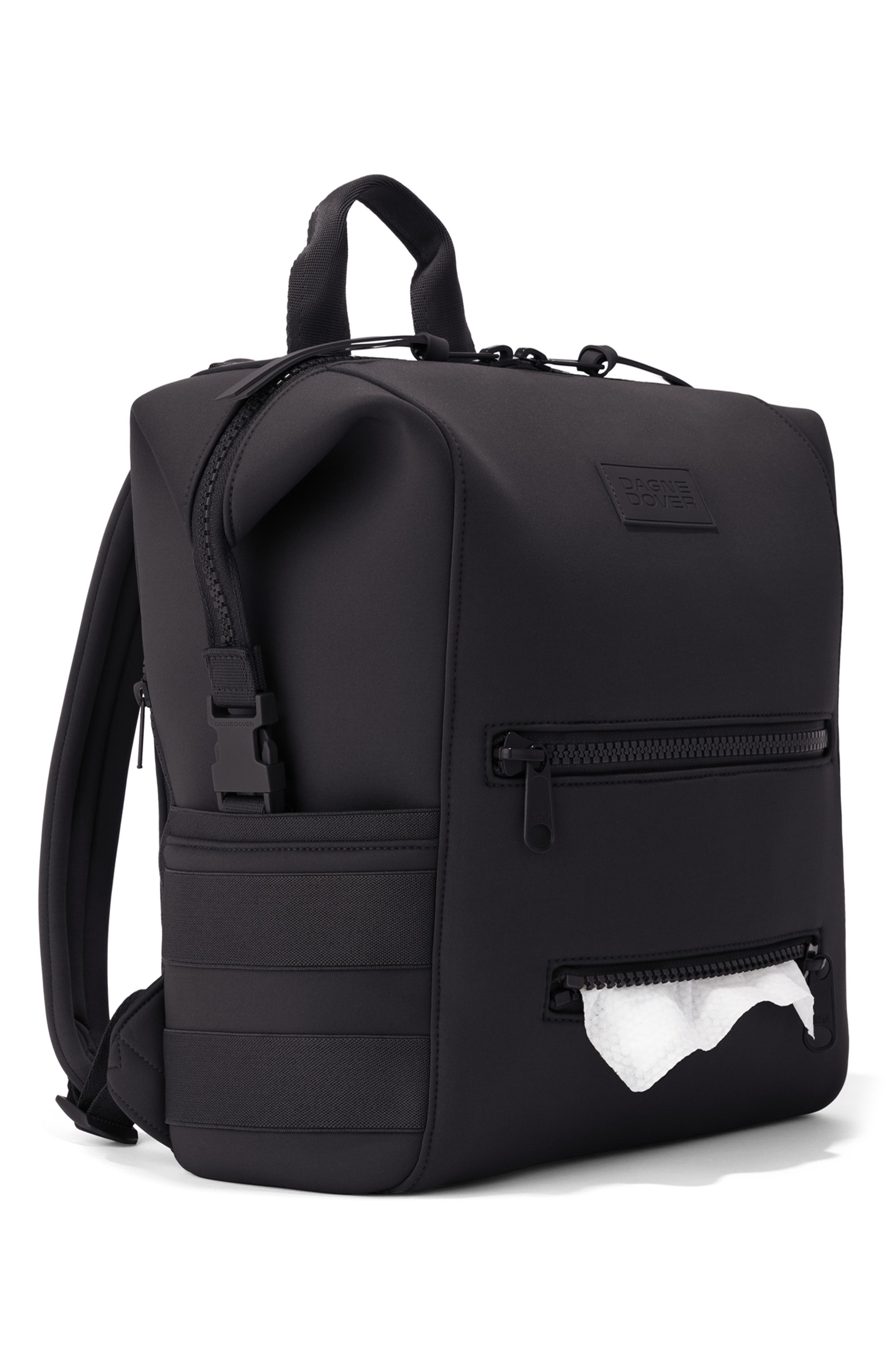 Dagne Dover Black Neoprene Backpack Travel Laptop Diaper Gym Bag My review was way too long for stories ? but just know I main image 3