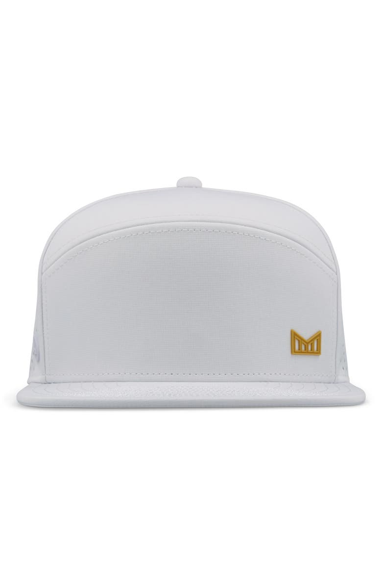 Melin Trenches Gum Hydro Snapback Cap, Alternate, color, White Gum