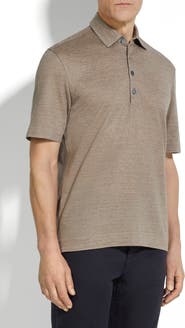 ZEGNA Linen Polo