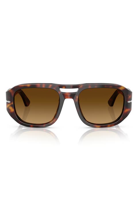 56mm Pilot Sunglasses