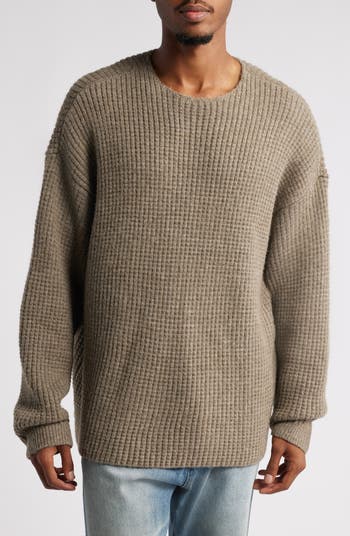 Fear of God Essentials Heavyweight Waffle Crewneck Sweater