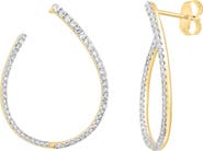 EFFY Diamond Two-Tone Stud Earrings