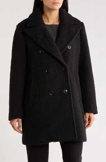 BCBGeneration Missy Double Breasted Bouclé Coat