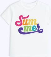 Preppy Goose Summer Applique Short Sleeve Tee