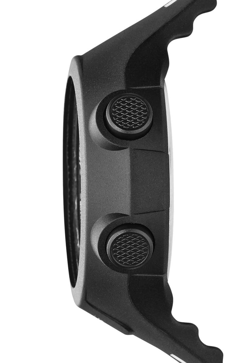 adidas Performance adidas Originals 'Questra' Rubber Strap Watch, 42mm, Alternate, color, 