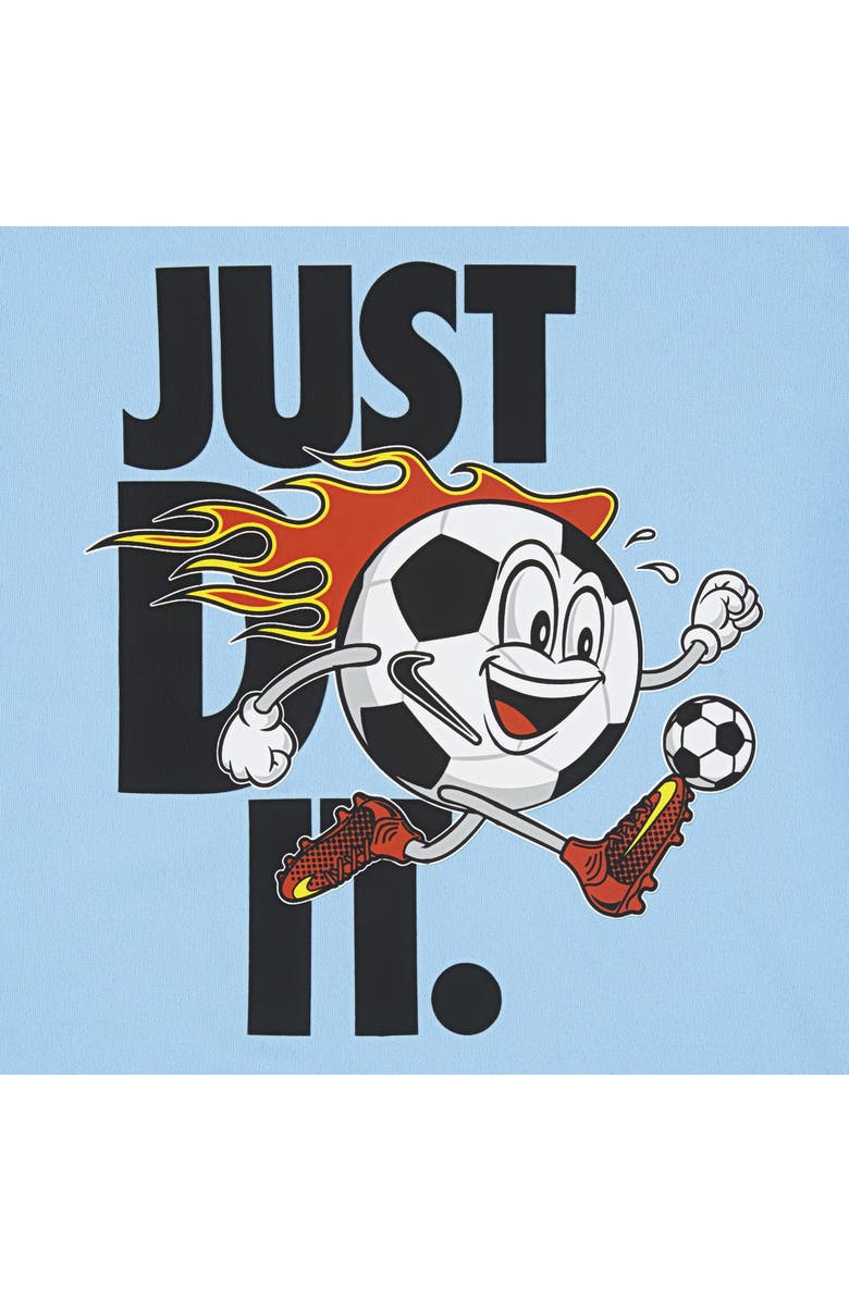 Nike Kids' Dri-FIT Sportsball Logo Graphic T-Shirt & Shorts Set, Alternate, color, Black