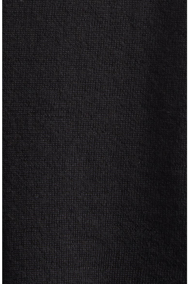 Virgin Wool V-Neck Sweater, Alternate, color, BLACK