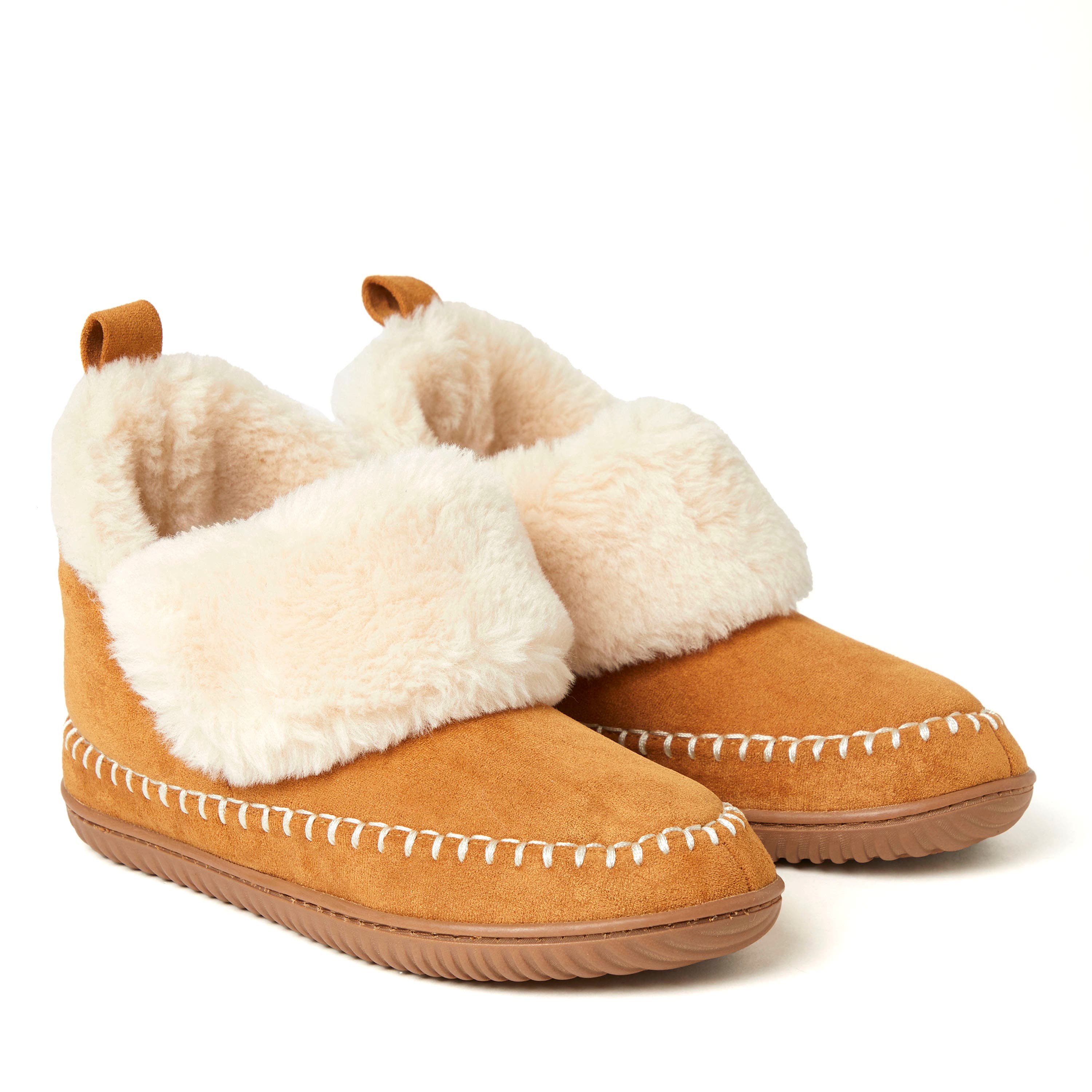 Moritz Bootie Slipper, Alternate, color, WHISKEYDNU