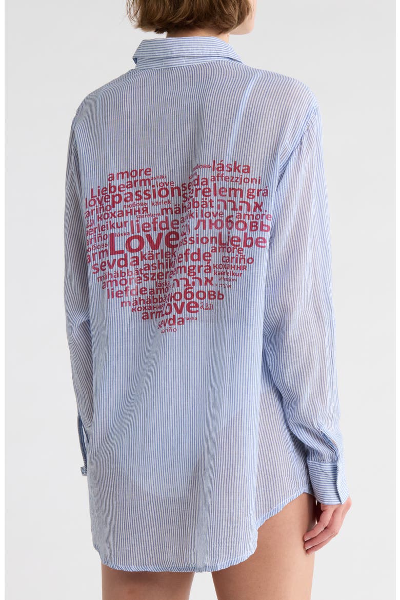 Stripe Cover-Up Shirt, Alternate, color, BLUE WHITE STRIPE/ HEART