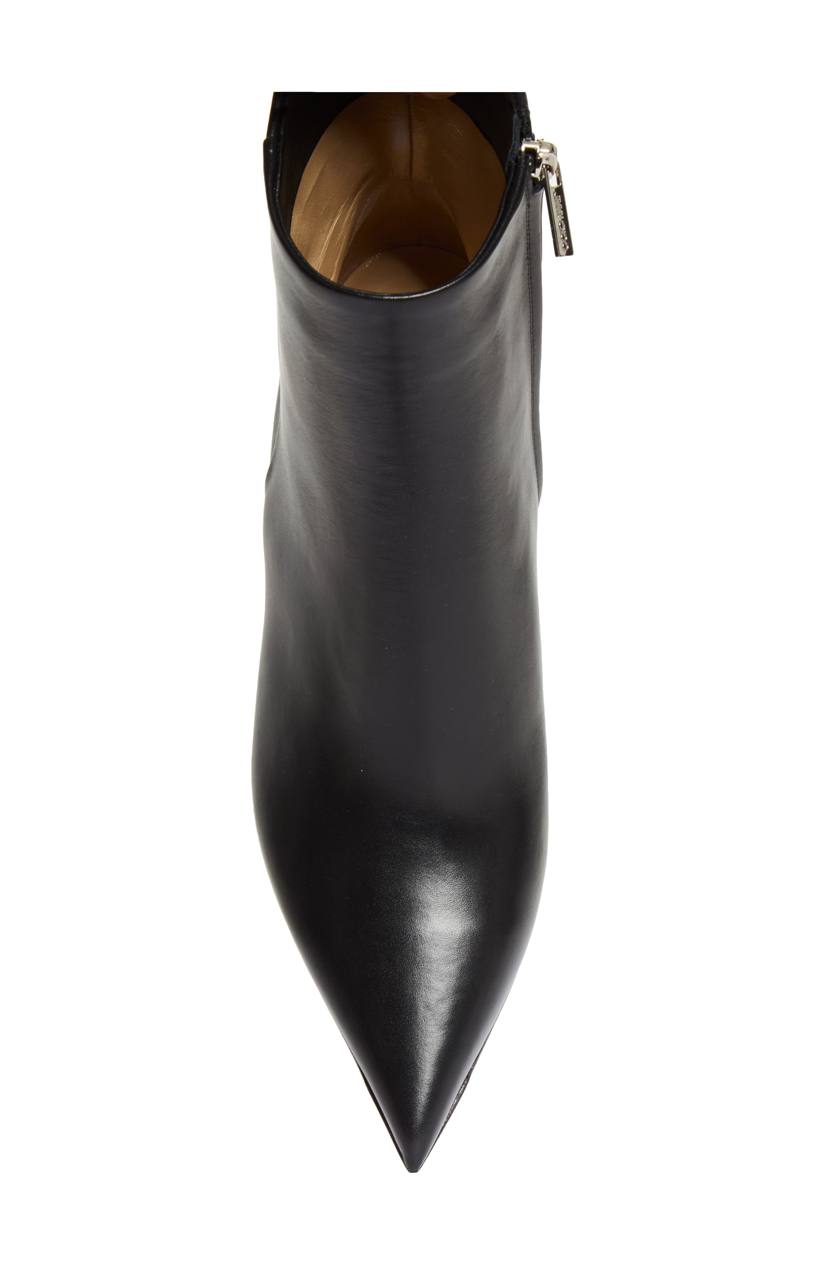 Frankie Pointed Toe Bootie, Alternate, color, BLACK
