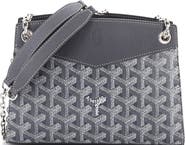 Pre-Owned Goyard Structured Rouette Chain Shoulder Bag Coated Canvas Mini