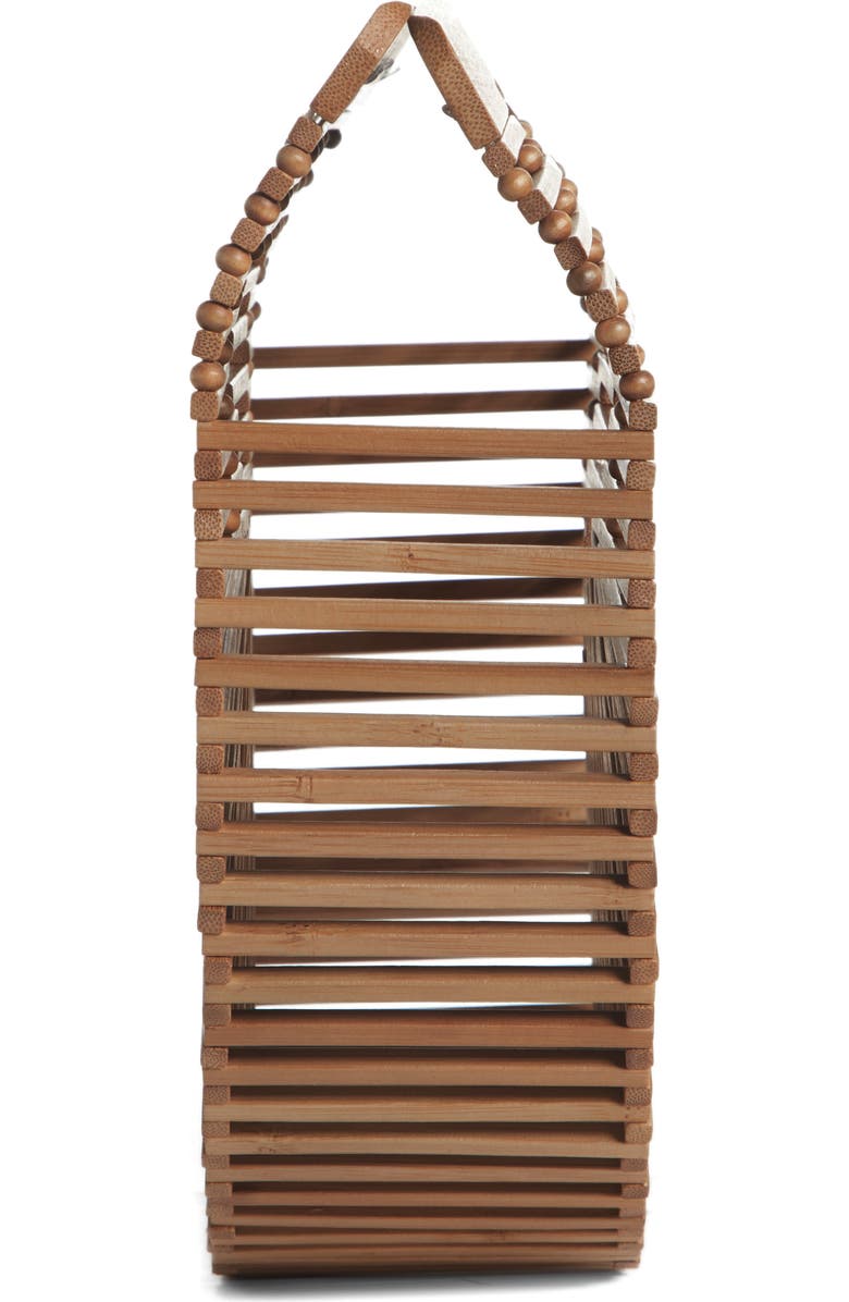 Cult Gaia Small Ark Bamboo Handbag, Alternate, color,