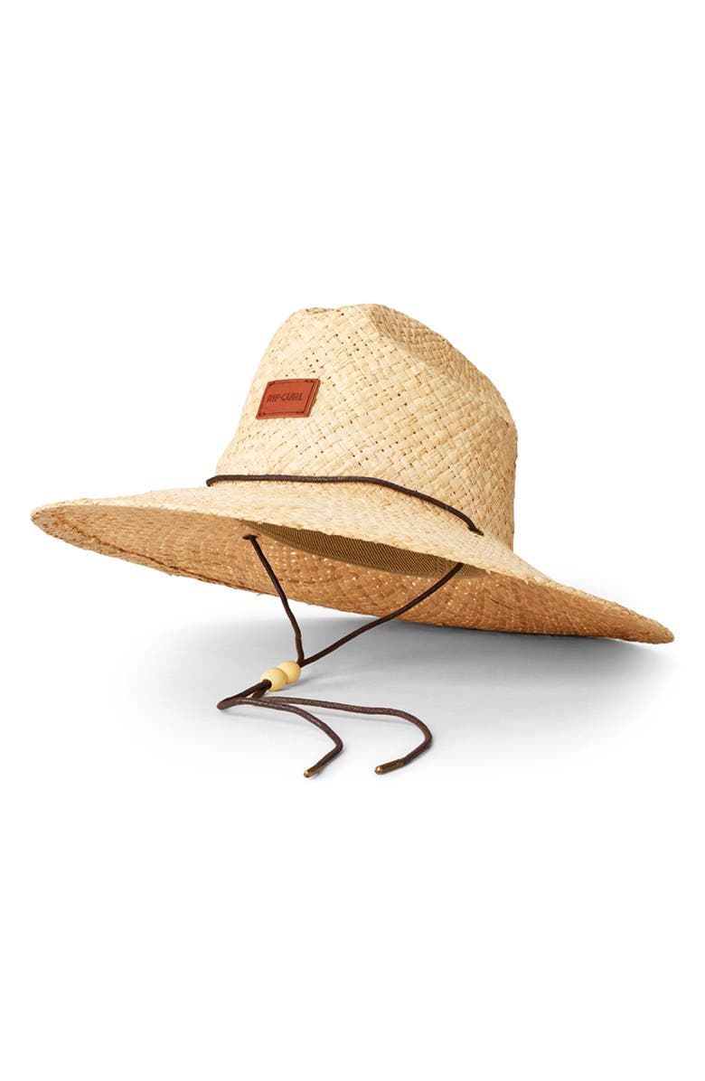 Rip Curl Premium Surf Straw Sun Hat, Alternate, color, Natural