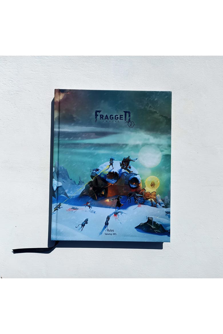 Fragged Empire 2 Rule Book, Hardcover RPG Book, 2nd Edition, Alternate, color, Multicolored