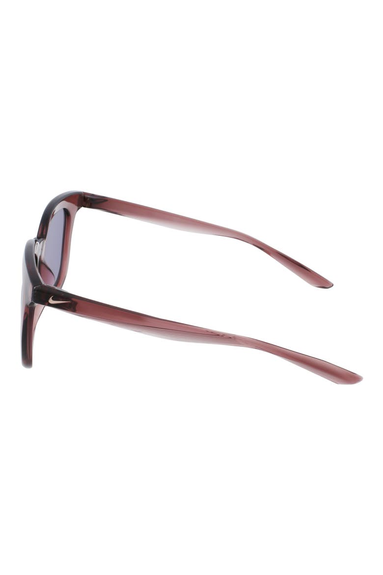 Myriad 52mm Mirrored Square Sunglasses, Alternate, color, SMOKEY MAUVE/BROWN/GOLD