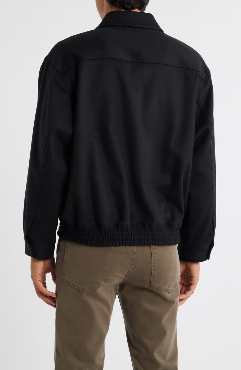 FRAME Virgin Wool & Cashmere Jacket, Alternate, color, Black