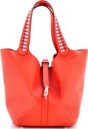 Pre-Owned Hermes Picotin Lock Bag Tressage Epsom MM