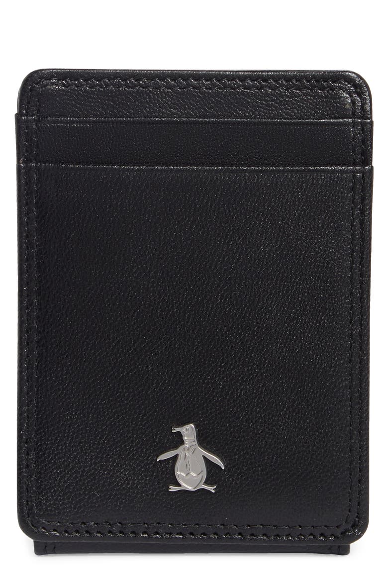Temponado Front Pocket Wallet, Main, color, BLACK