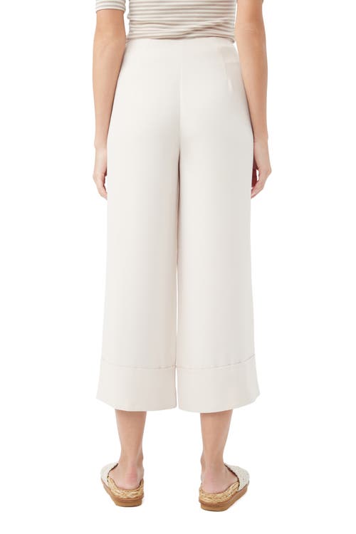 Trina Turk Bahooka Pant In Ecru In Ecru