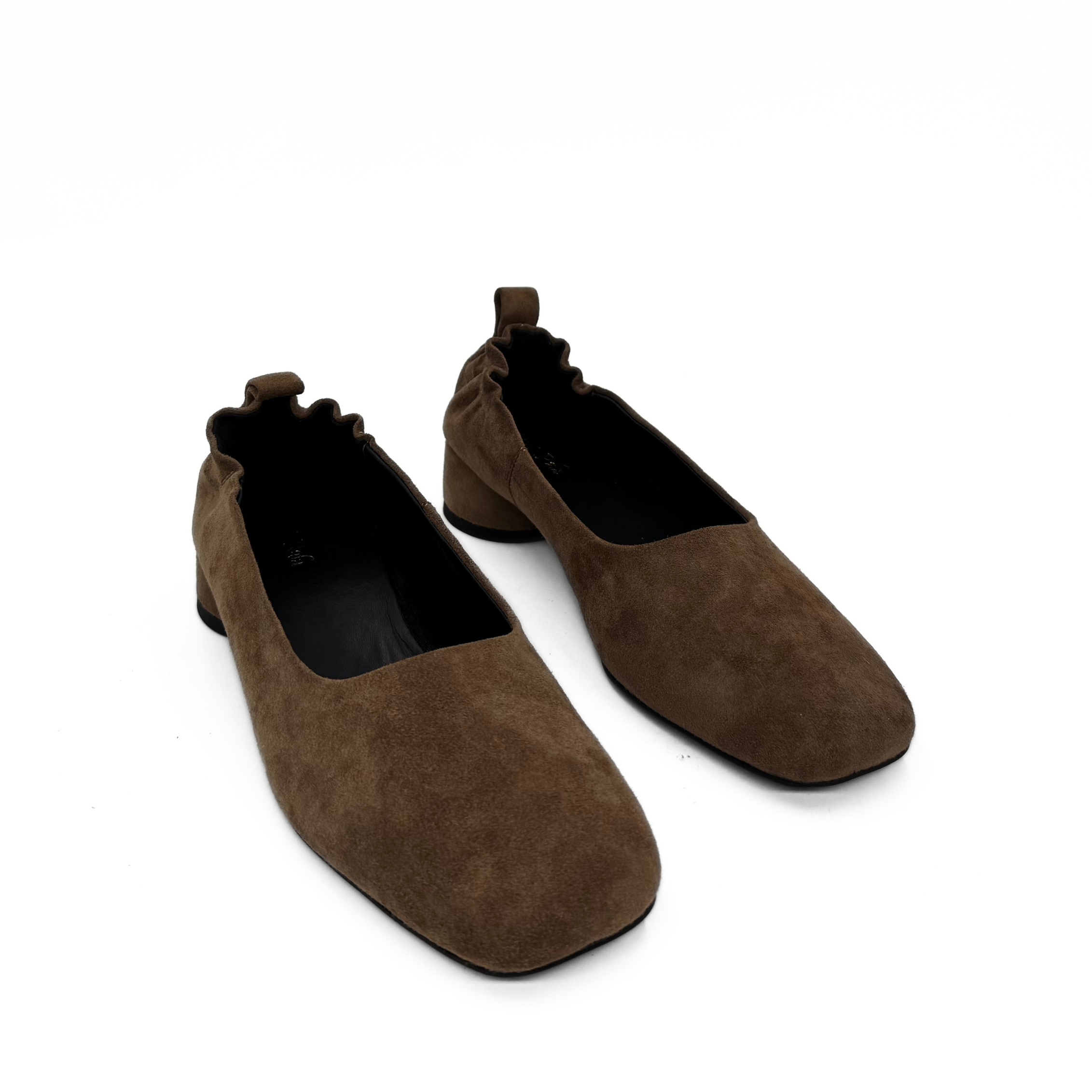 Planner Suede Mini Block Heel, Alternate, color, Taupe