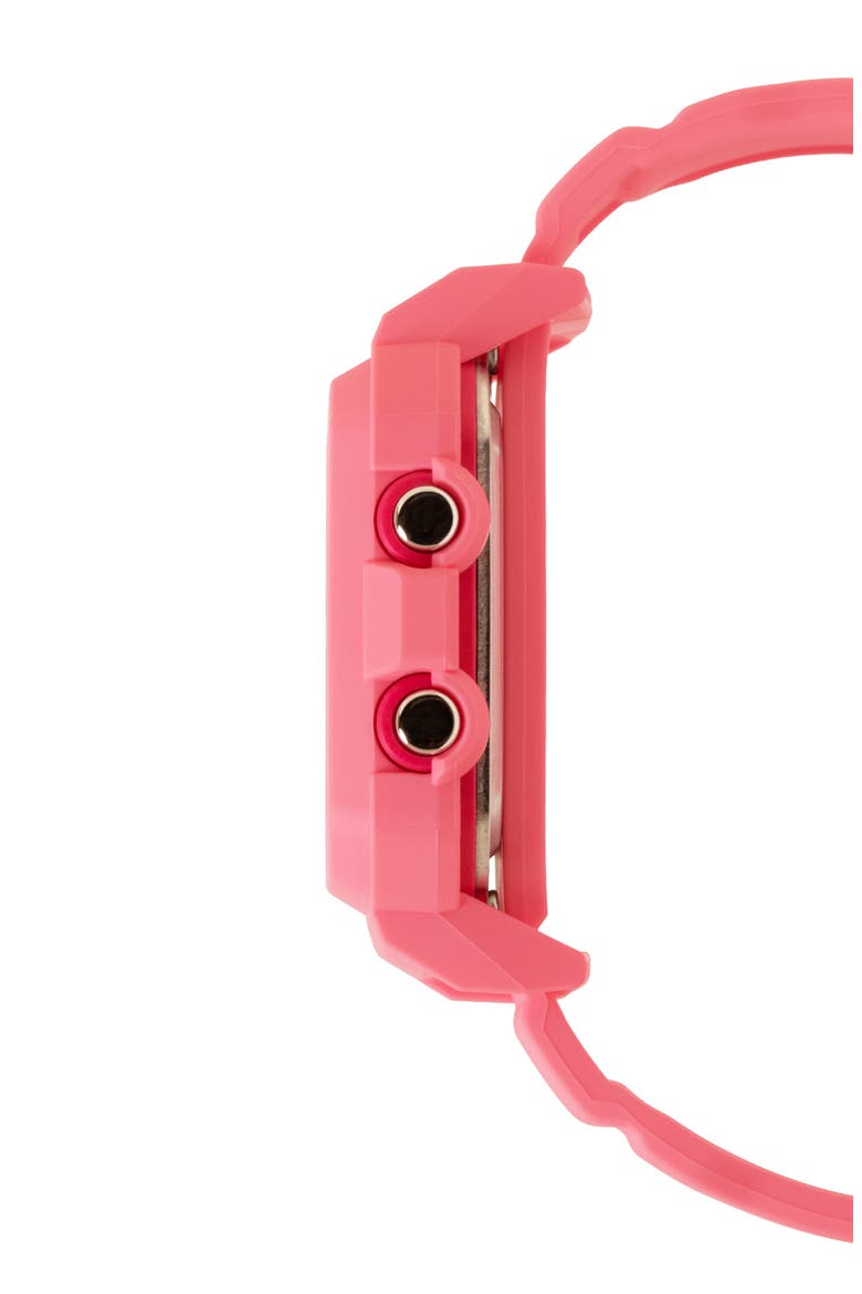 Baby-G Digital Resin Strap Watch Set, 39mm, Alternate, color, PINK